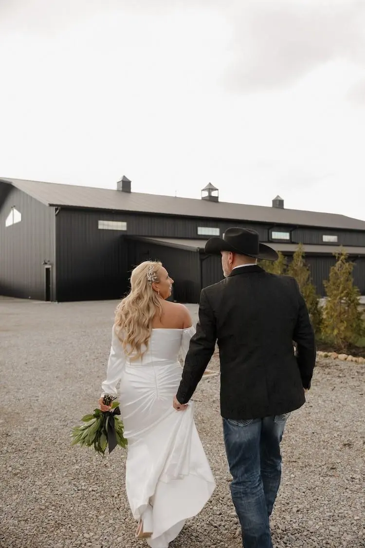 Wedding ceremony setup Ohio | The Grange Hall