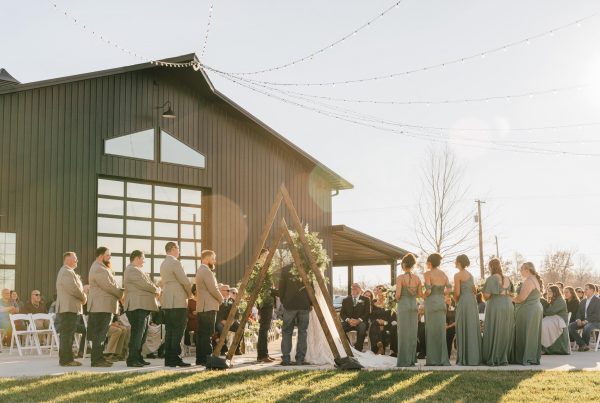 Winter wedding in Ohio