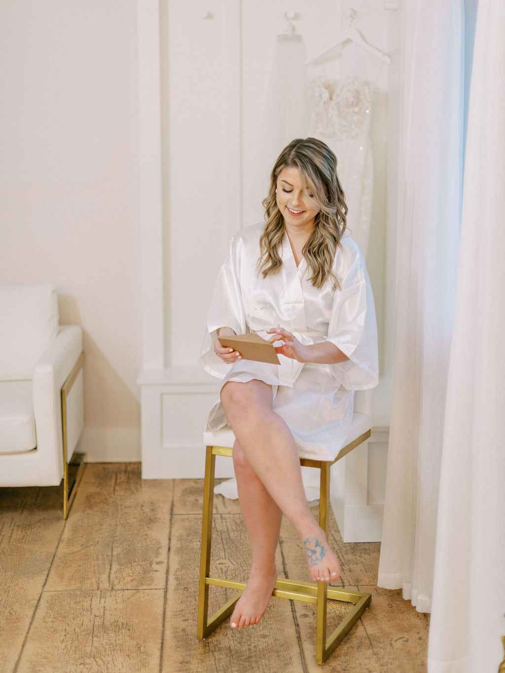 Indoor bridal inspiration shoot at The Grange Hall wedding venue